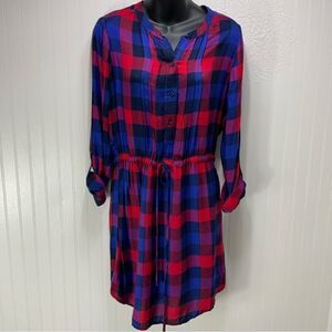 LUCKY BRAND plaid dress